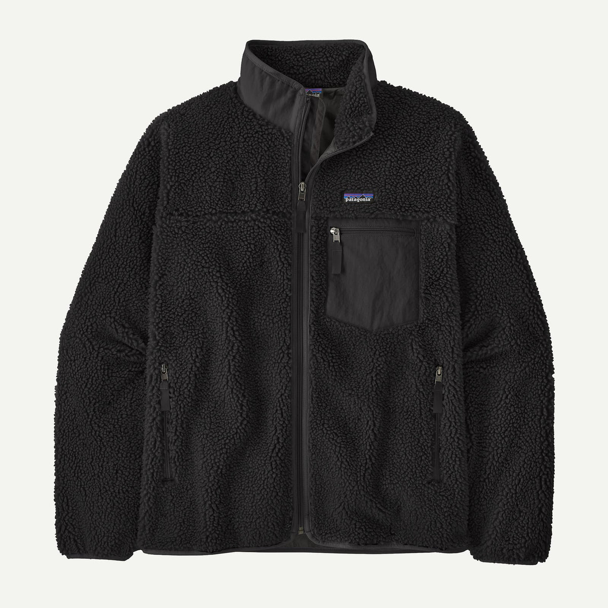 Patagonia Classic Retro-X Fleece Jacket in Black