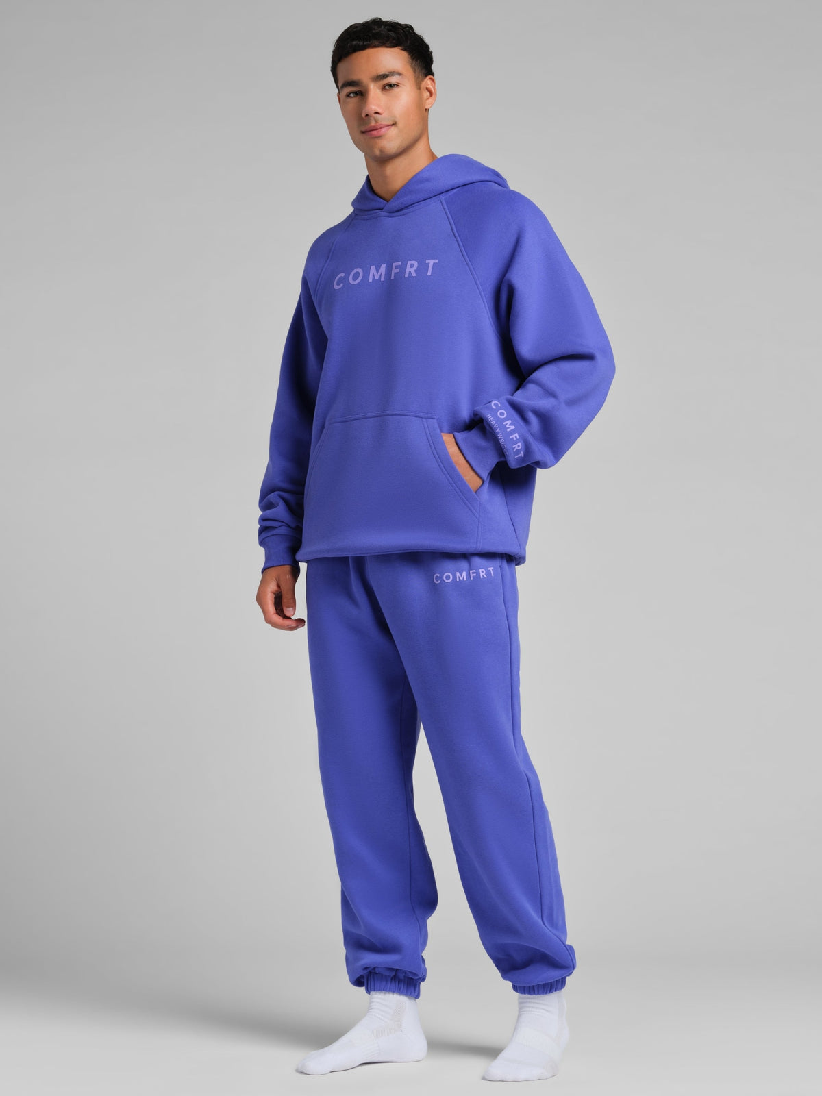 Comfrt Neon Tranquil Hoodie