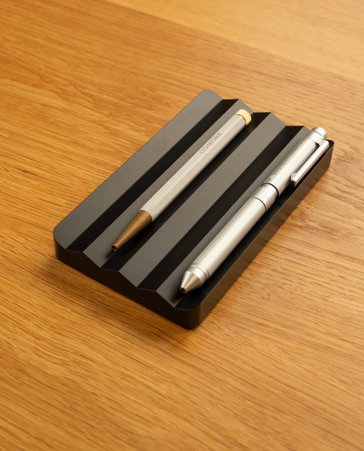 Ugmonk Analog Multi Pen Tray in Black Aluminum