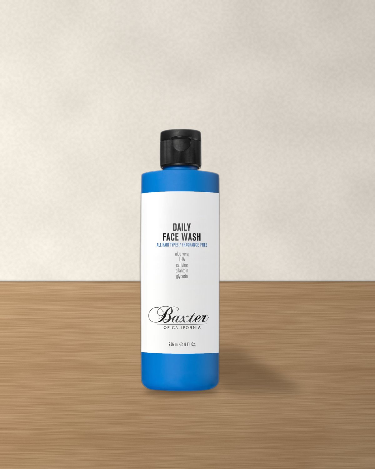 Baxter of California Daily Face Wash, Stapl studio still