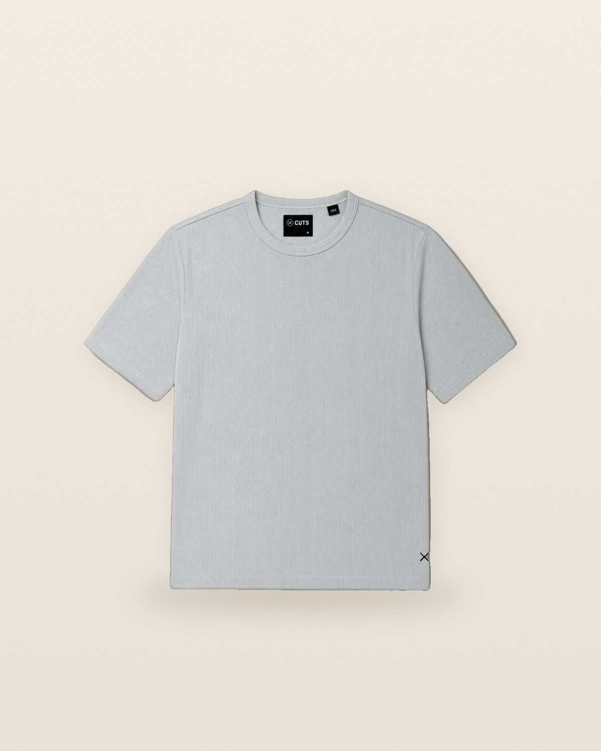 Cuts SoHo Ribbed Crewneck Tee