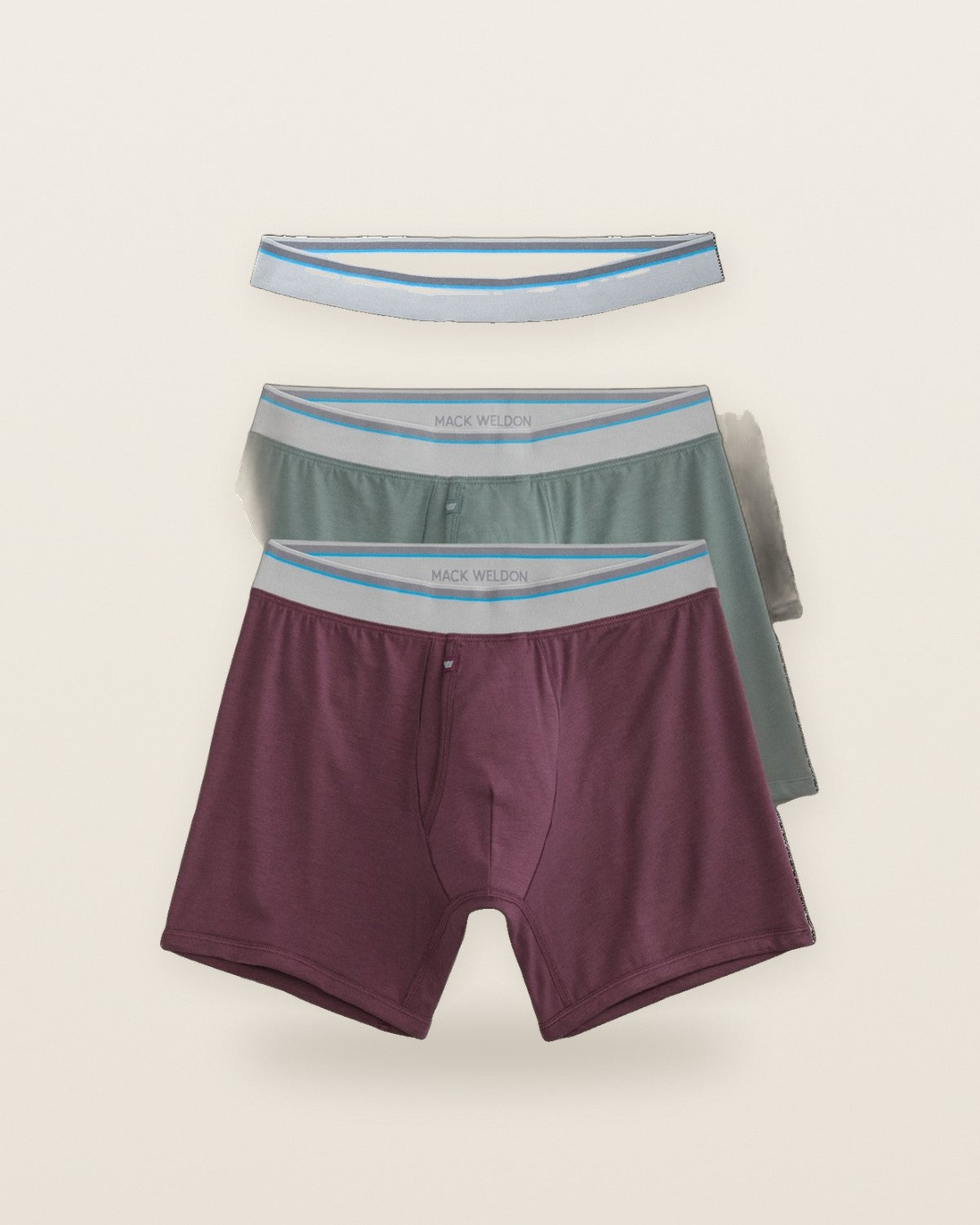 Mack Weldon 18-Hour Jersey Boxer Briefs, 3-Pack