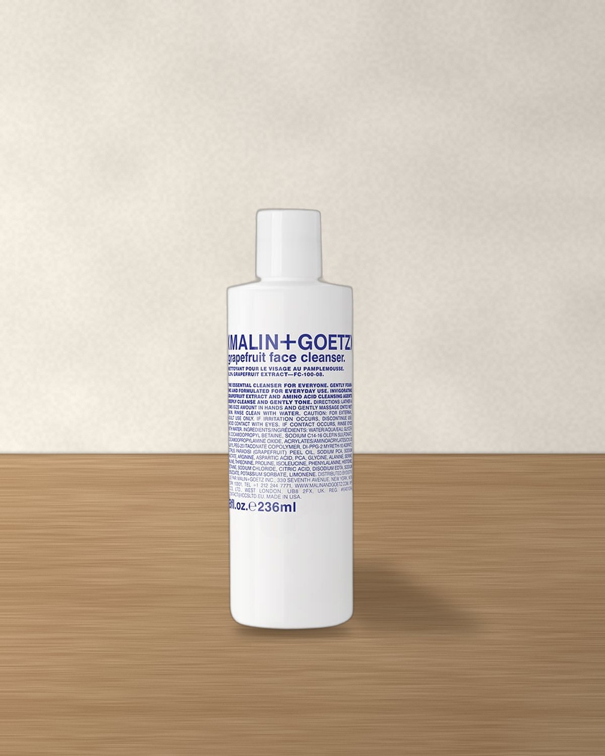 Malin+Goetz Grapefruit Face Cleanser, Stapl studio still