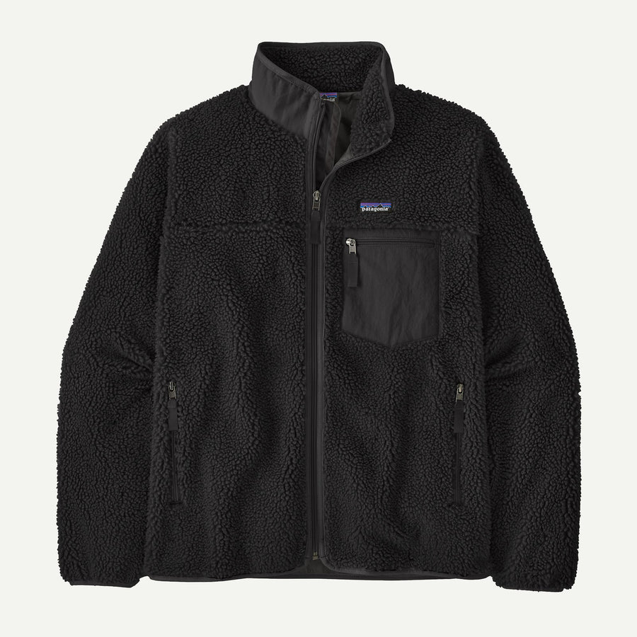 Patagonia Classic Retro-X Fleece Jacket in Black