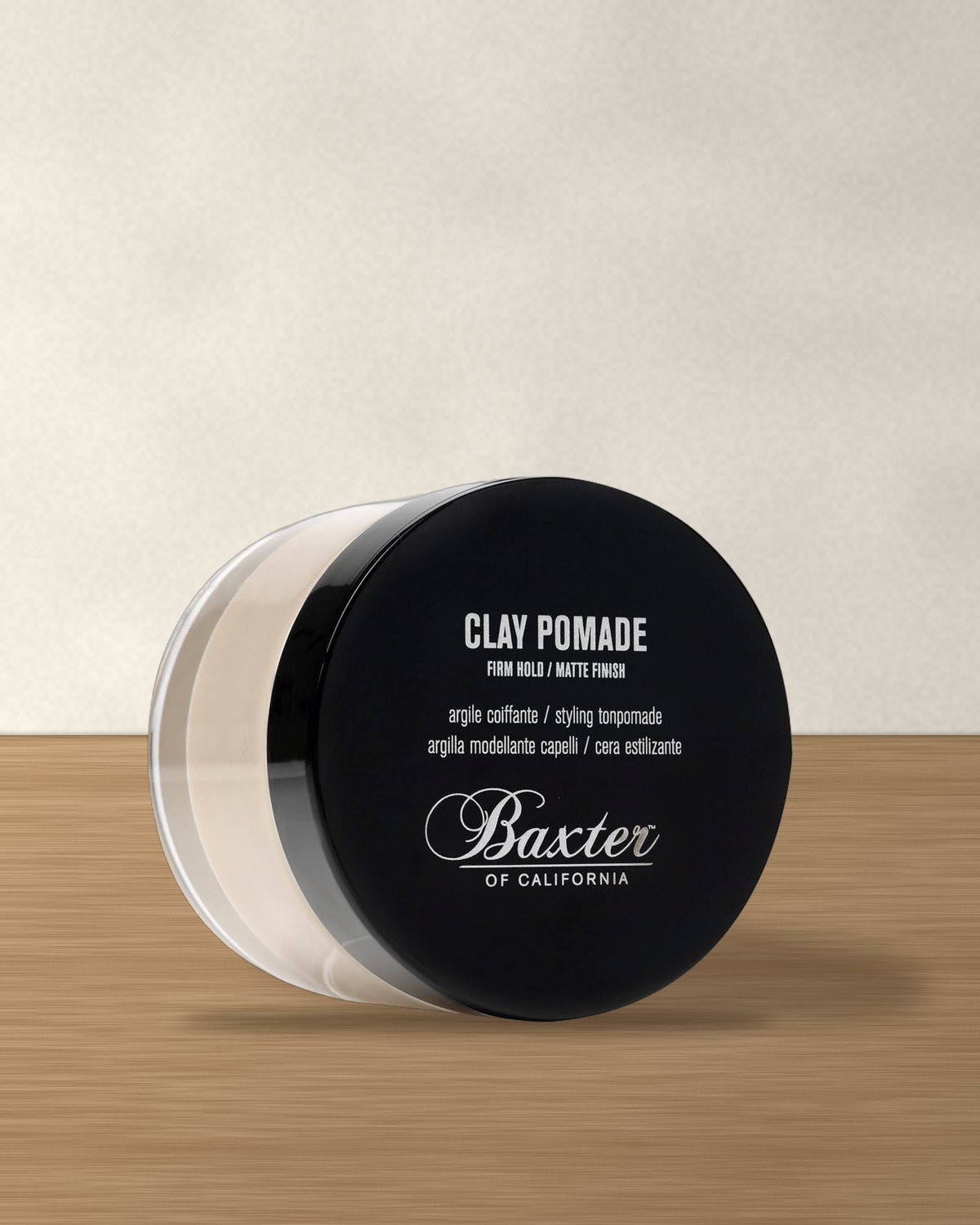 Baxter of California Clay Pomade, Stapl studio still