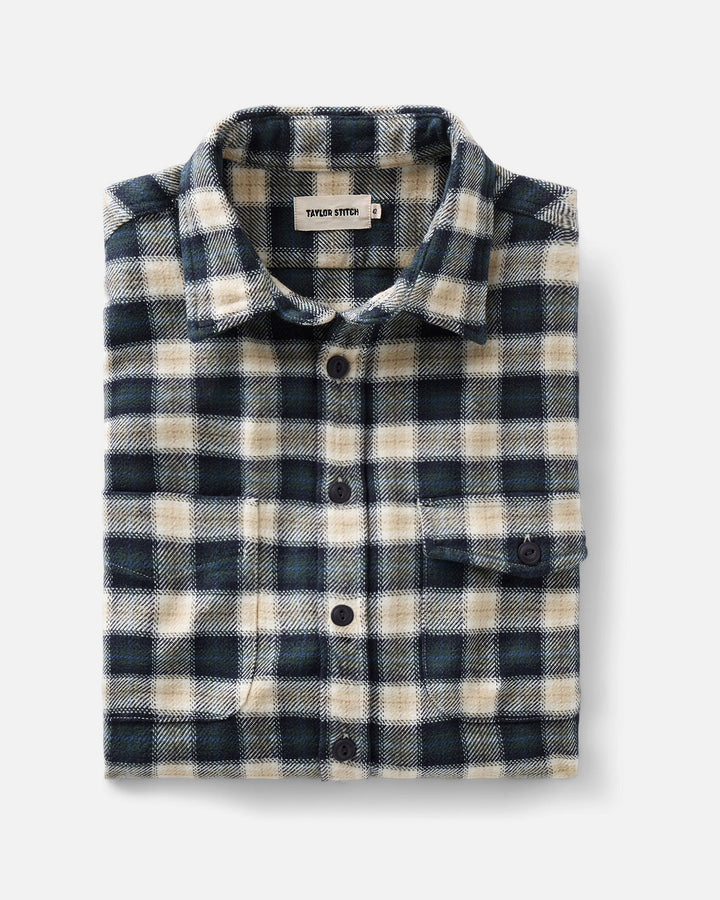 Taylor Stitch Crater Shirt in Woodland Plaid