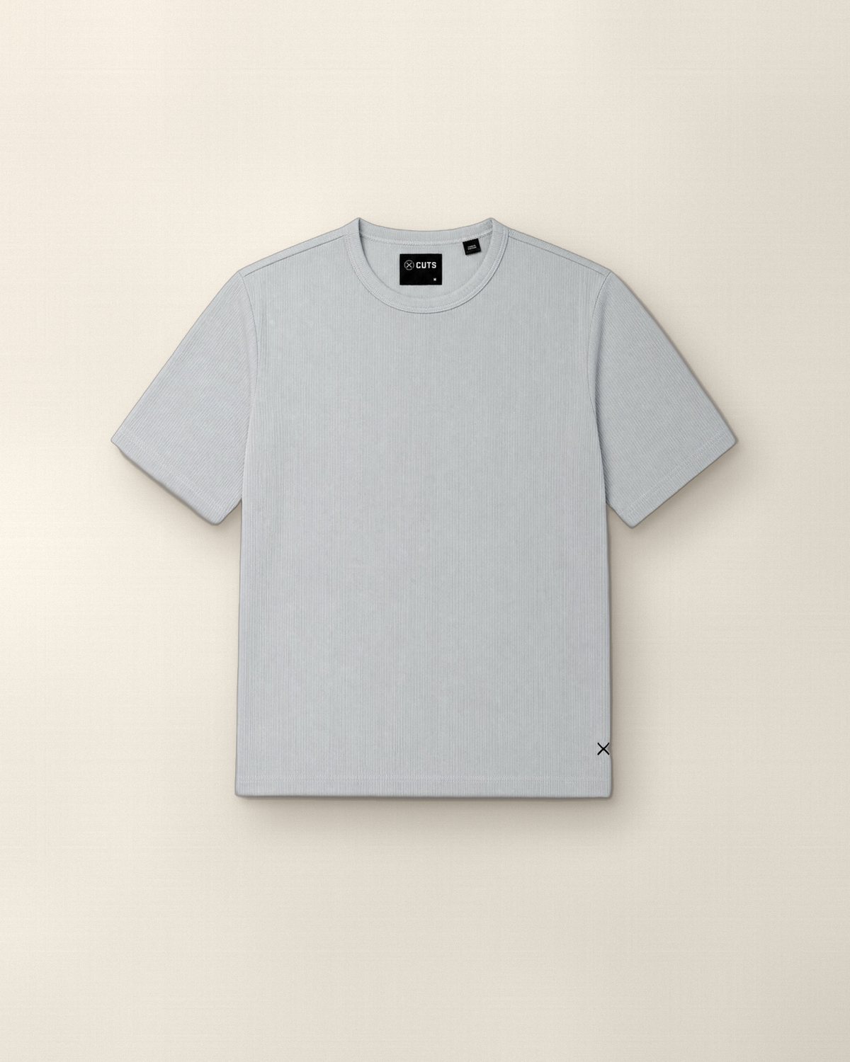 Cuts SoHo Ribbed Crewneck Tee, Stapl studio still