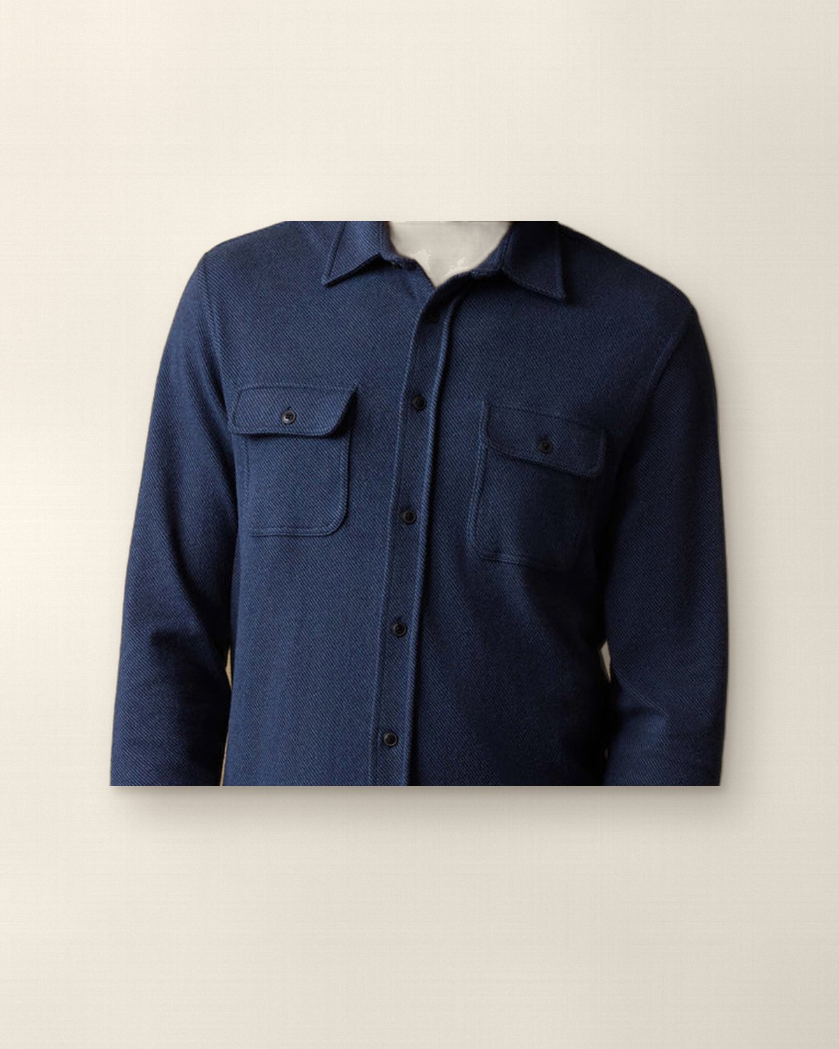 Faherty Legend Sweater Shirt, Brighton Navy Twill