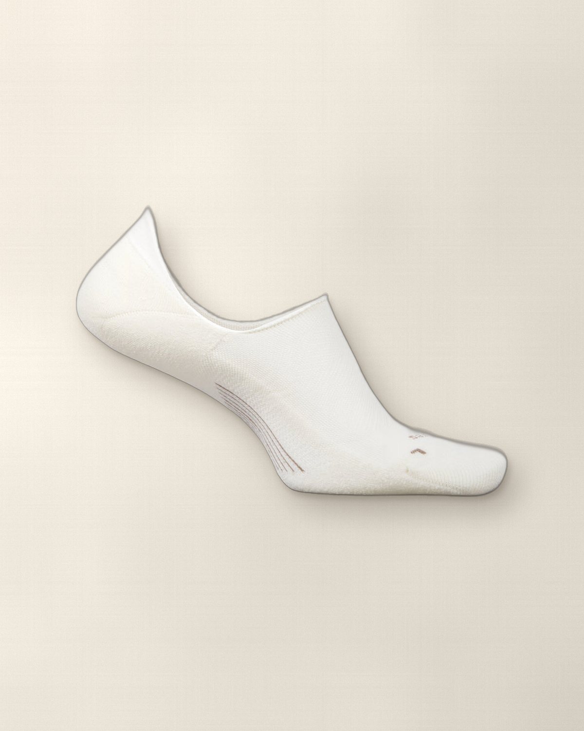 Feetures Elite Light Cushion Invisible Sock, Stapl studio still on linen