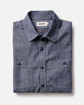 Taylor Stitch Foundry Shirt in Rinsed Indigo Chambray