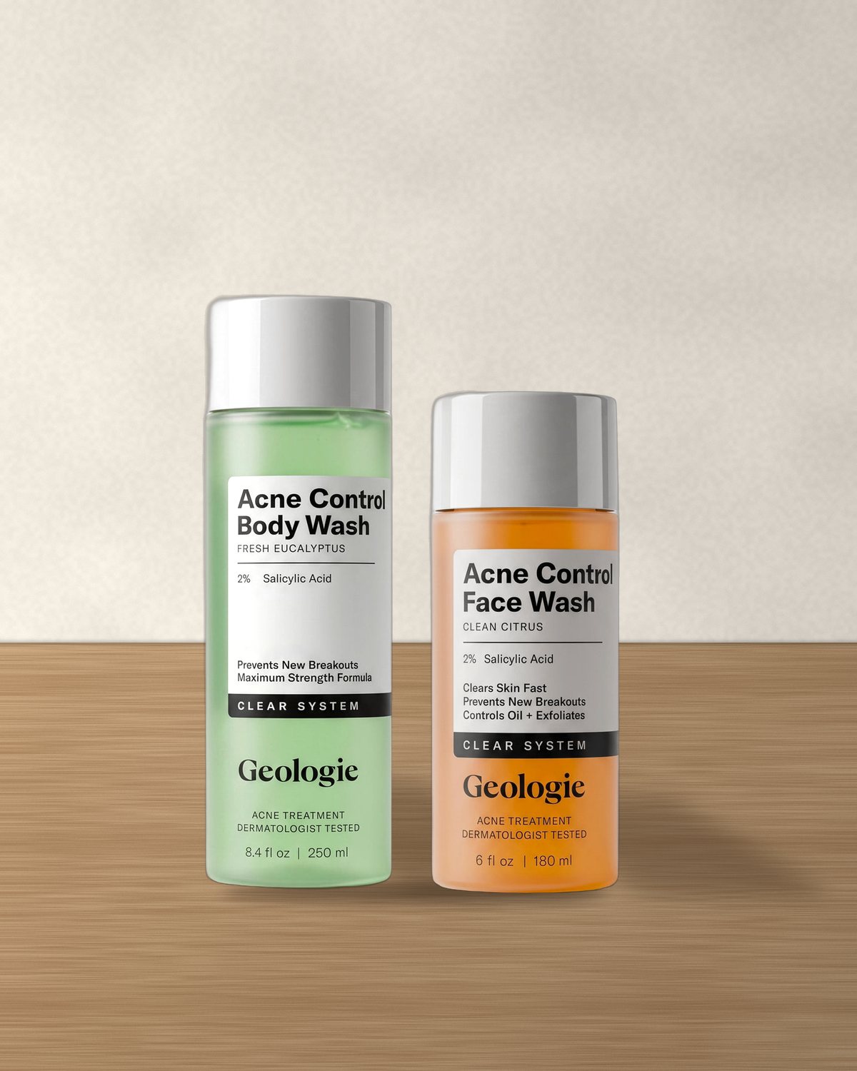 Geologie Clear System Starter Routine, Stapl studio still