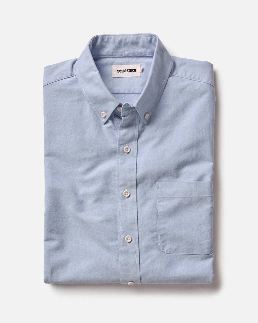 Taylor Stitch Jack in Blue Everyday Oxford
