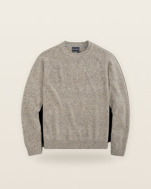 Mack Weldon Lambswool Donegal Crew Neck Sweater