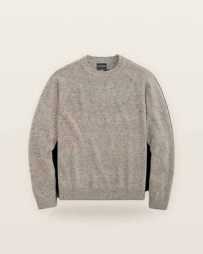Mack Weldon Lambswool Donegal Crew Neck Sweater