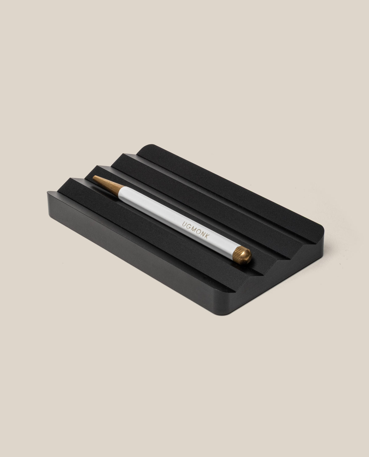Ugmonk Analog Multi Pen Tray in Black Aluminum