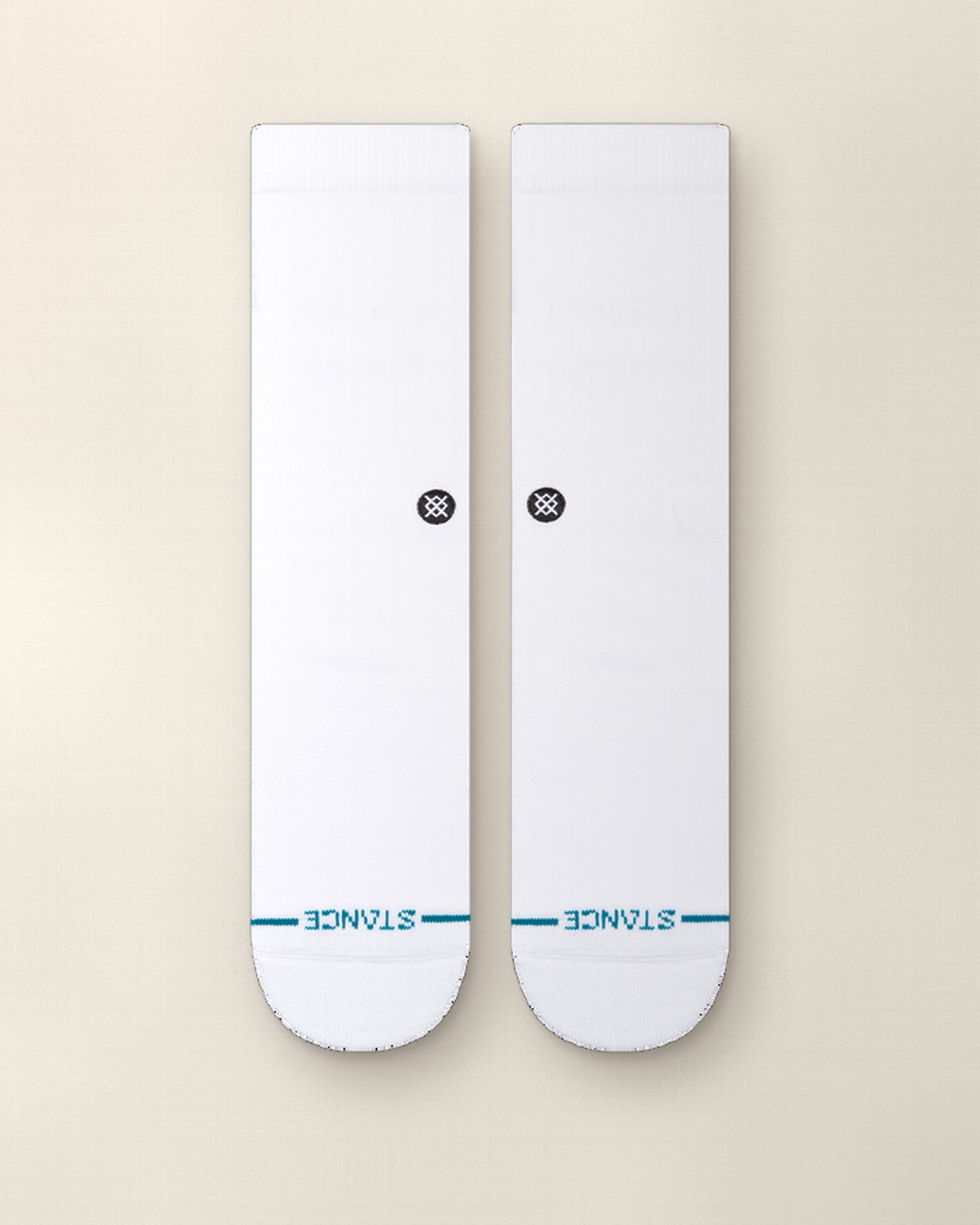 Stance Icon Crew Sock, Stapl studio still on linen