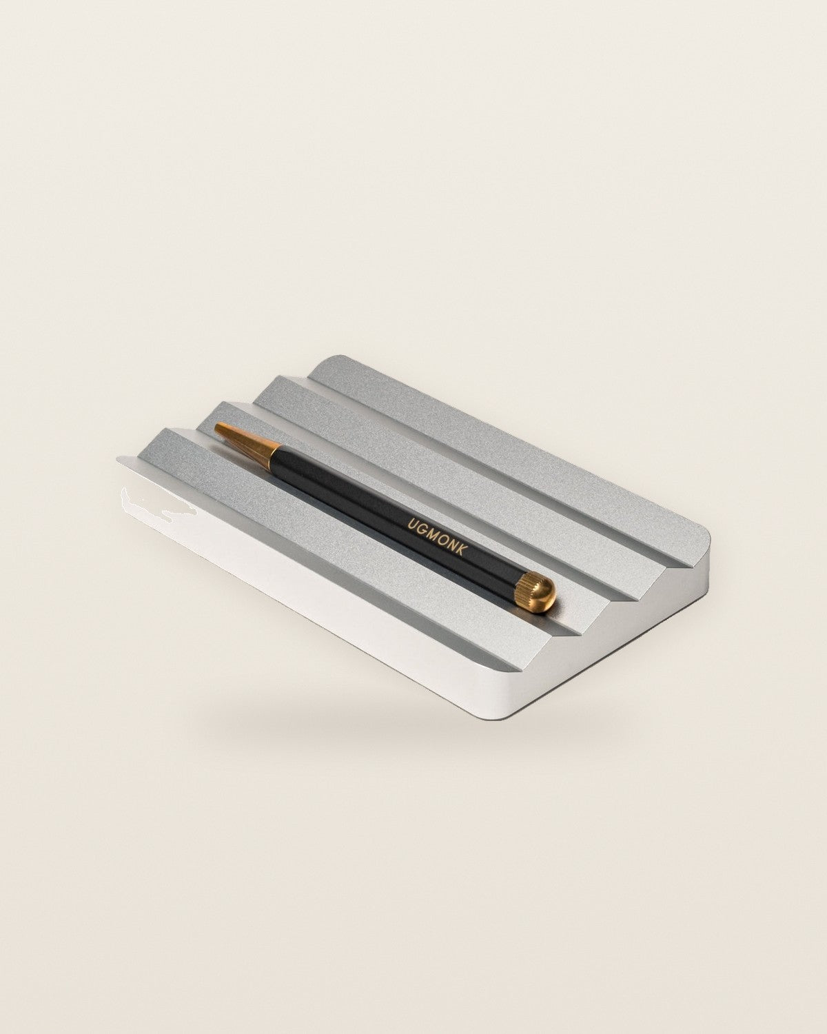 Ugmonk Analog Multi Pen Tray in Black Aluminum